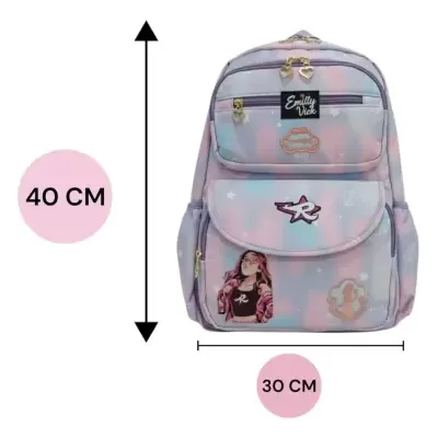 Mochila&#x20;Escolar&#x20;Emilly&#x20;Vick&#x20;Youtube&#x20;Volta&#x20;As&#x20;Aulas