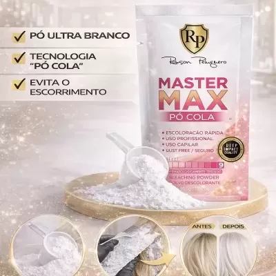 P&#x00F3;&#x20;Descolorante&#x20;P&#x00F3;&#x20;Cola&#x20;Master&#x20;Max&#x20;500gr&#x20;Robson&#x20;Peluquero&#x20;Rp