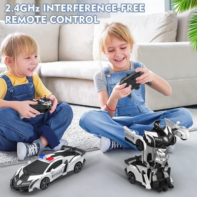 Robot&#x20;Transformar&#x20;RC&#x20;Car&#x20;Police