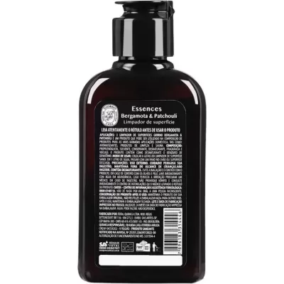 Frasco escuro de limpador de superfície Giomo Casa Essences Bergamota & Patchouli