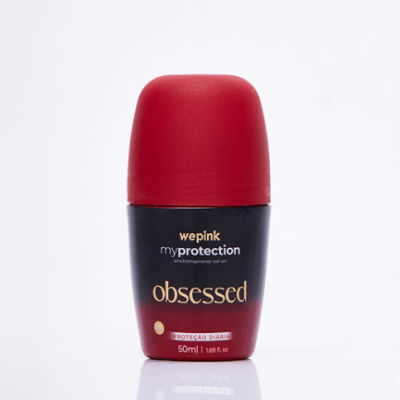 Desodorizante roll-on wepink myprotection obsessed com tampa vermelha