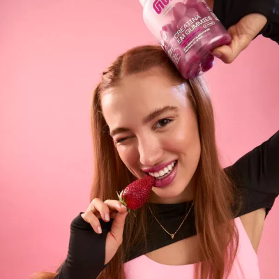 Creatina&#x20;Frutos&#x20;Vermelhos&#x20;Guday&#x20;-&#x20;Gomas&#x20;60&#x20;Unidades