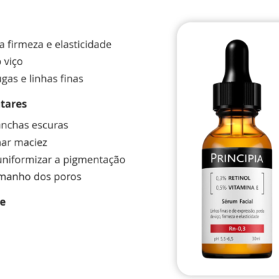 S&#x00E9;rum&#x20;Retinol&#x20;0,3&#x25;&#x20;&#x2B;&#x20;Vitamina&#x20;E&#x20;Rn-0,3&#x20;com&#x20;30ml