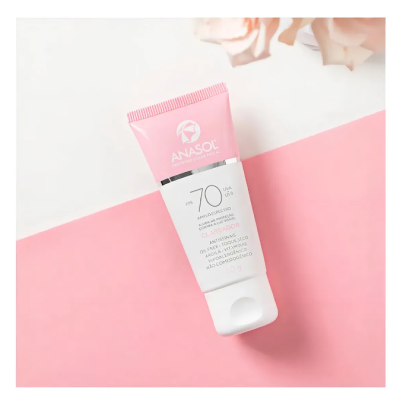 Protetor&#x20;Solar&#x20;Facial&#x20;Fps&#x20;70&#x20;Clareador&#x20;Anasol&#x20;-&#x20;60g