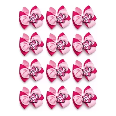 Presilhas&#x20;de&#x20;Cabelo&#x20;Emilly&#x20;Vick&#x20;Rosa&#x20;com&#x20;La&#x00E7;o