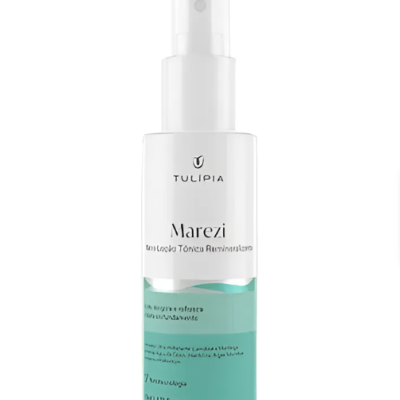 Frasco de spray TULIPIA Marezi com líquido azul