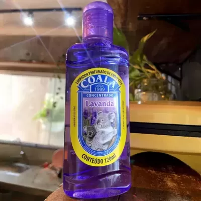 Frasco de limpador perfumado COALA Lavanda 120ml