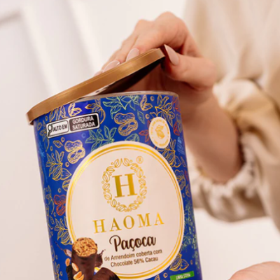 Haoma&#x20;Pa&#x00E7;oca&#x20;de&#x20;Amendiom&#x20;Chocolate&#x20;56&#x25;&#x20;&#x7C;&#x20;Linha&#x20;Stevia