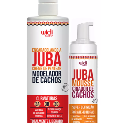 Produtos Widi Care: creme modelador de cachos e mousse para definição de cachos
