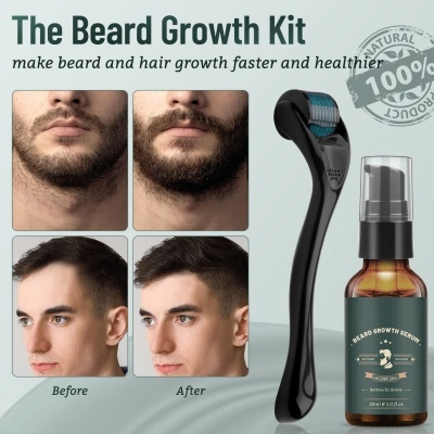 Kit&#x20;de&#x20;Crescimento&#x20;de&#x20;Barba&#x20;4&#x20;Produtos