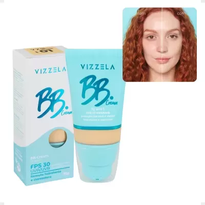 Bb&#x20;Cream&#x20;Vegano&#x20;10&#x20;Em&#x20;1&#x20;-&#x20;Cores&#x20;-&#x20;Vizzela