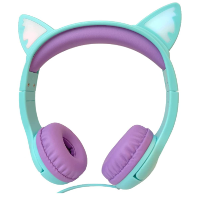 Auriculares&#x20;Orelha&#x20;de&#x20;Gato&#x20;para&#x20;Crian&#x00E7;as&#x20;LED
