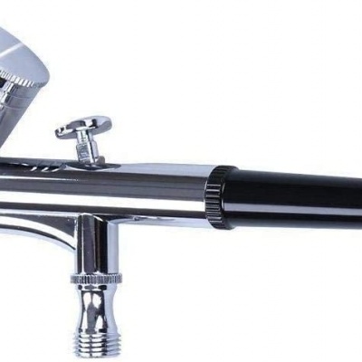 Kit&#x20;de&#x20;Aer&#x00F3;grafo&#x20;A&#x00E7;&#x00E3;o&#x20;Dupla&#x20;com&#x20;Compressor&#x20;de&#x20;Ar