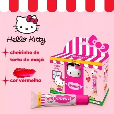 Carmed&#x20;Hello&#x20;Kitty&#x20;Torta&#x20;de&#x20;Ma&#x00E7;&#x00E3;&#x2705;PRONTA&#x20;ENTREGA