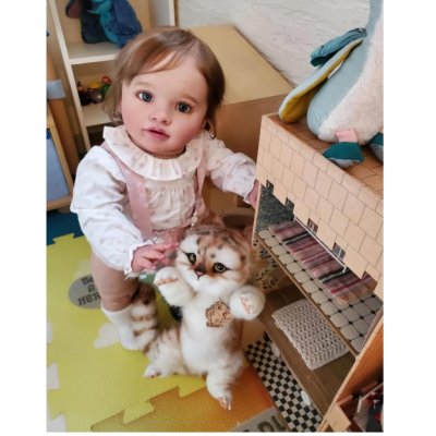 Reborn&#x20;Minee&#x20;Lifelike&#x20;Beb&#x00E9;&#x20;Boneca&#x20;Realista&#x20;66cm&#x20;&#x2705;PRONTA&#x20;ENTREGA