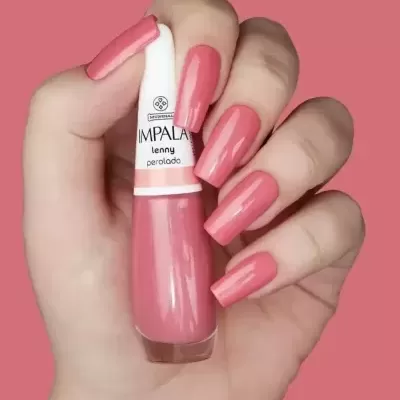 Kit&#x20;Esmalte&#x20;Impala&#x20;Manicure&#x20;7&#x20;Cores&#x20;Claras&#x20;Peroladas