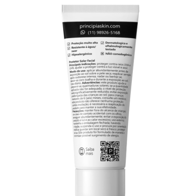 Protetor&#x20;Solar&#x20;Facial&#x20;Principia&#x20;FPS&#x20;60&#x20;PS-01&#x20;40ml