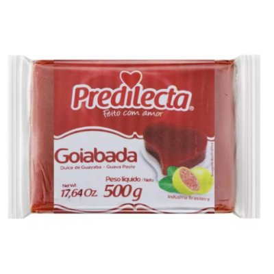 Pacote de goiabada Predilecta de 500 g