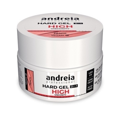 Frasco branco de gel para unhas Andreia professional High Viscosity