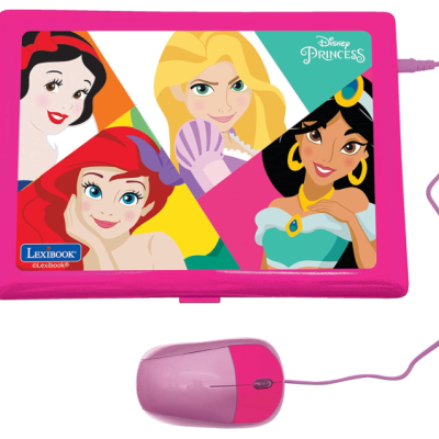 Princesas&#x20;Disney&#x20;Computador&#x20;Educativo&#x20;Bil&#x00ED;ngue&#x20;Espanhol&#x2F;Ingl&#x00EA;s&#x20;Brinquedo&#x20;-&#x20;&#x1F381;Prenda