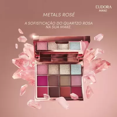 Palleta&#x20;Multi&#x20;Clutch&#x20;Metals&#x20;Ros&#x00E9;&#x20;Eudora&#x20;Niina&#x20;Secrets