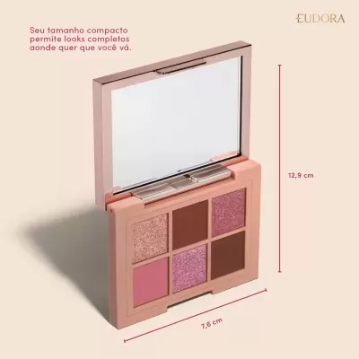 Paleta&#x20;de&#x20;Sombra&#x20;Niina&#x20;Secrets&#x20;Ros&#x00E9;&#x20;Shine