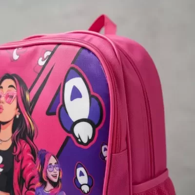 Mochila&#x20;Escolar&#x20;Emilly&#x20;Vick&#x20;Rosa&#x20;20L&#x2705;PRONTA&#x20;ENTREGA