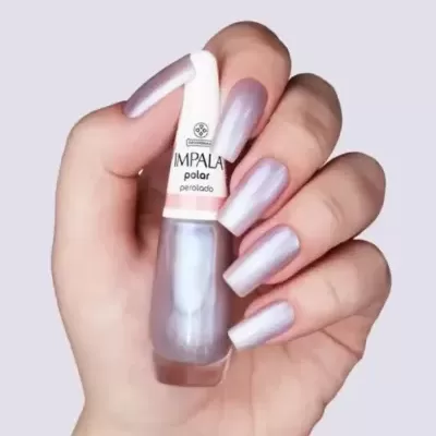 Kit&#x20;Esmalte&#x20;Impala&#x20;Manicure&#x20;7&#x20;Cores&#x20;Claras&#x20;Peroladas