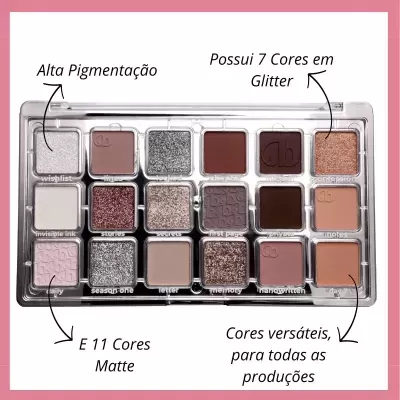 Paleta&#x20;De&#x20;Sombras&#x20;Dear&#x20;Diary&#x20;Linha&#x20;Blow&#x20;Ruby&#x20;Rose