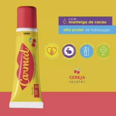 Carmed&#x20;Sabor&#x20;Cereja&#x20;10g&#x20;&#x2705;PRONTA&#x20;ENTREGA