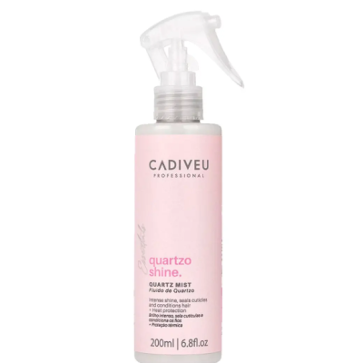 Frasco spray CADIVEU Professional quartz shine fluido de quartzo