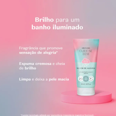 O&#x20;Botic&#x00E1;rio&#x20;Lo&#x00E7;&#x00E3;o&#x20;Corporal&#x20;Iluminadora&#x20;Cuide-se&#x20;Bem&#x20;Nuvem&#x20;de&#x20;Alegria&#x20;&#x2705;PRONTA&#x20;ENTREGA