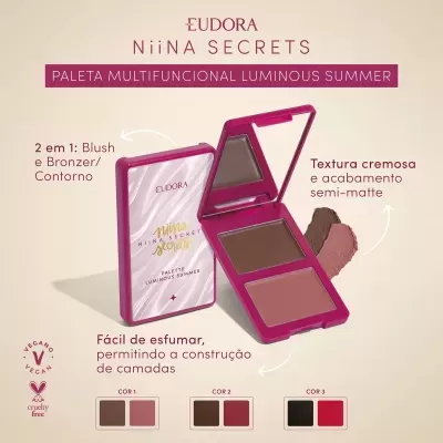 Paleta&#x20;Multifuncional&#x20;Niina&#x20;Secrets&#x20;Luminous&#x20;Summer