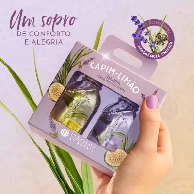 Kit&#x20;Alegria&#x20;Capim-Lim&#x00E3;o&#x20;Maracuj&#x00E1;&#x20;&amp;&#x20;Alfazema&#x20;-&#x20;L&#x27;Occitane&#x20;au&#x20;Br&#x00E9;sil