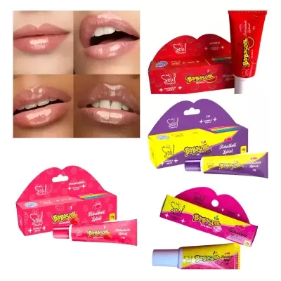 Gloss labiais Babasoul em várias cores e embalagens