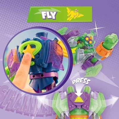 Robot&#x20;Articulado&#x20;com&#x20;Acess&#x00F3;rios&#x20;de&#x20;Combate