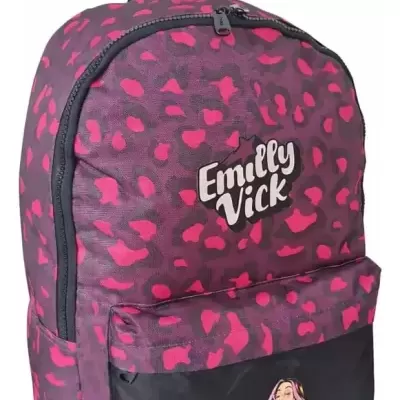 Mochila&#x20;Escolar&#x20;Troller&#x20;&#x20;Emilly&#x20;Vick&#x20;Dos&#x20;Rosas&#x20;com&#x20;Rodinhas