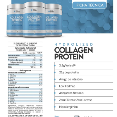 True&#x20;Source&#x20;Collagen&#x20;Protein&#x20;Sabor&#x20;Natural&#x20;450g