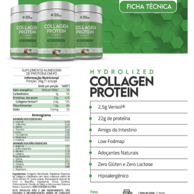 True&#x20;Source&#x20;Collagen&#x20;Protein&#x20;COCONUT&#x20;Cream&#x20;450g