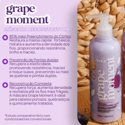 VIR&#x00C1;&#x20;-&#x20;Kit&#x20;Grape&#x20;Moment&#x20;Recronstru&#x00E7;&#x00E3;o