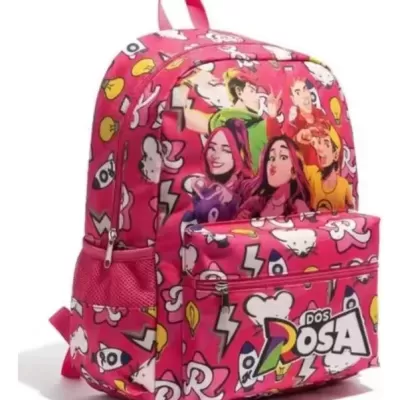 Mochila&#x20;Escolar&#x20;Emilly&#x20;Vick&#x20;Dos&#x20;Rosas&#x20;Juvenil&#x20;Rosa&#x2705;PRONTA&#x20;ENTREGA