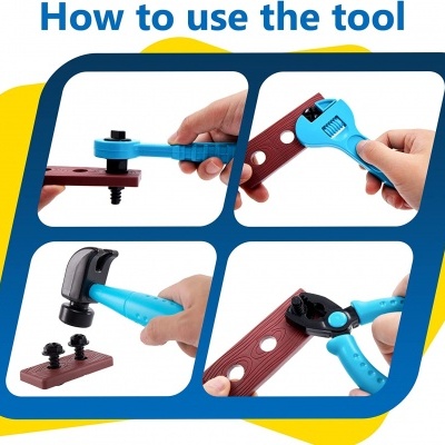 Caixa&#x20;de&#x20;Ferramentas&#x20;com&#x20;broca&#x20;Brinquedo&#x20;Bricolage