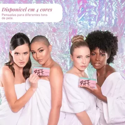 Paleta&#x20;Bff&#x20;Cor&#x20;04&#x20;Vizzela&#x20;Completa&#x20;Contorno&#x20;Blush&#x20;Iluminador