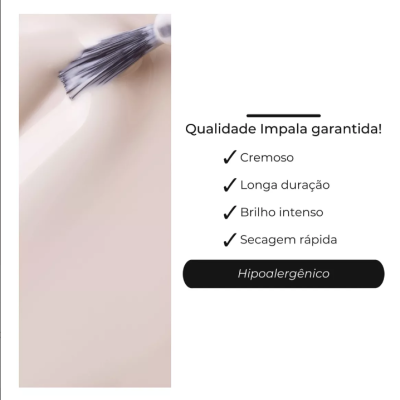 Kit&#x20;Esmalte&#x20;Impala&#x20;Manicure&#x20;7&#x20;Cores&#x20;Claras&#x20;Peroladas