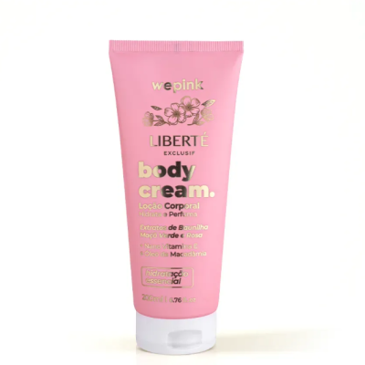 Body&#x20;Cream&#x20;Libert&#x00E9;&#x20;Exclusif&#x20;Desodorante&#x20;Hidratante&#x20;200ml&#x20;-&#x20;Wepink&#x2705;PRONTA&#x20;ENTREGA