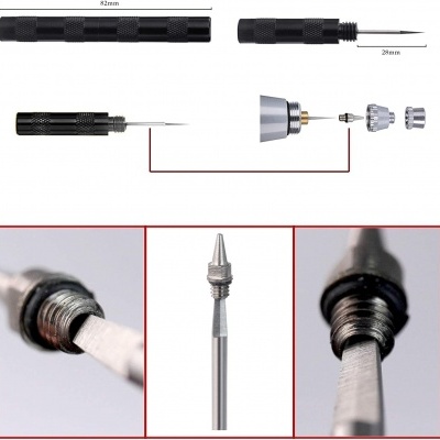 Kit&#x20;de&#x20;Limpeza&#x20;de&#x20;Aerografia&#x20;com&#x20;Escovas&#x20;de&#x20;Limpeza