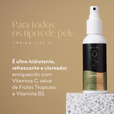 Kit&#x20;Profissional&#x20;Tul&#x00ED;pia&#x20;Limpeza&#x20;de&#x20;Pele&#x20;com&#x20;20&#x25;&#x20;Vitamina&#x20;C