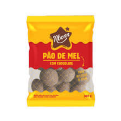 Embalagem de bolachas Pão de Mel com chocolate Hbona, 300 g
