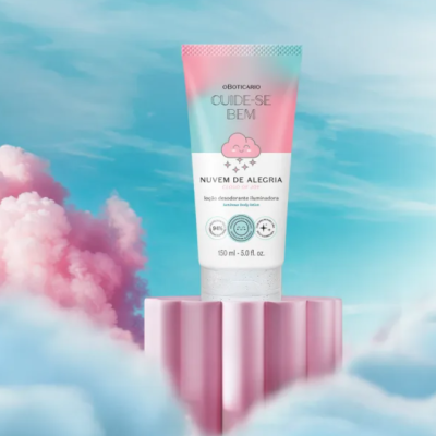 O&#x20;Botic&#x00E1;rio&#x20;Lo&#x00E7;&#x00E3;o&#x20;Corporal&#x20;Iluminadora&#x20;Cuide-se&#x20;Bem&#x20;Nuvem&#x20;de&#x20;Alegria&#x20;&#x2705;PRONTA&#x20;ENTREGA