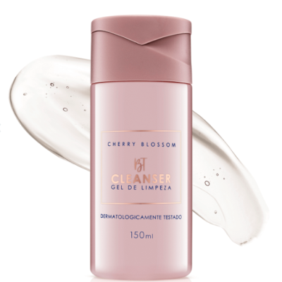 Frasco rosa de gel de limpeza Cherry Blossom 150 ml